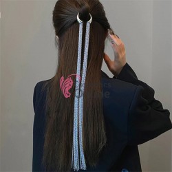 Accesoriu pentru decor par TRD046CC Argintiu cu 30 siraguri Luxury